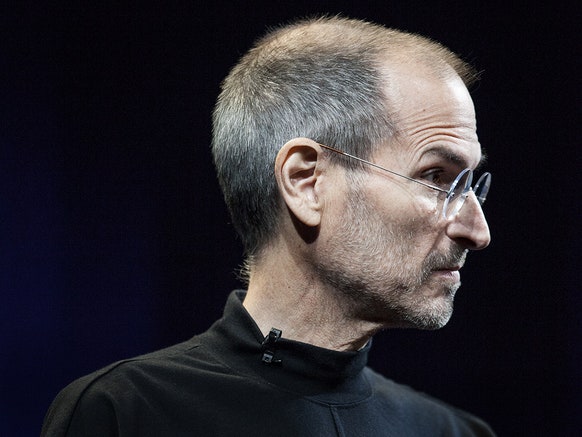 A photo of Steve Jobs